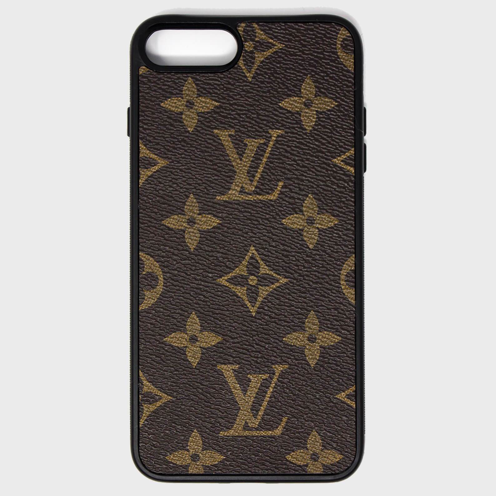 Brown LV Louis Vuitton Luxury High End Apple iPhone Case – Royalty