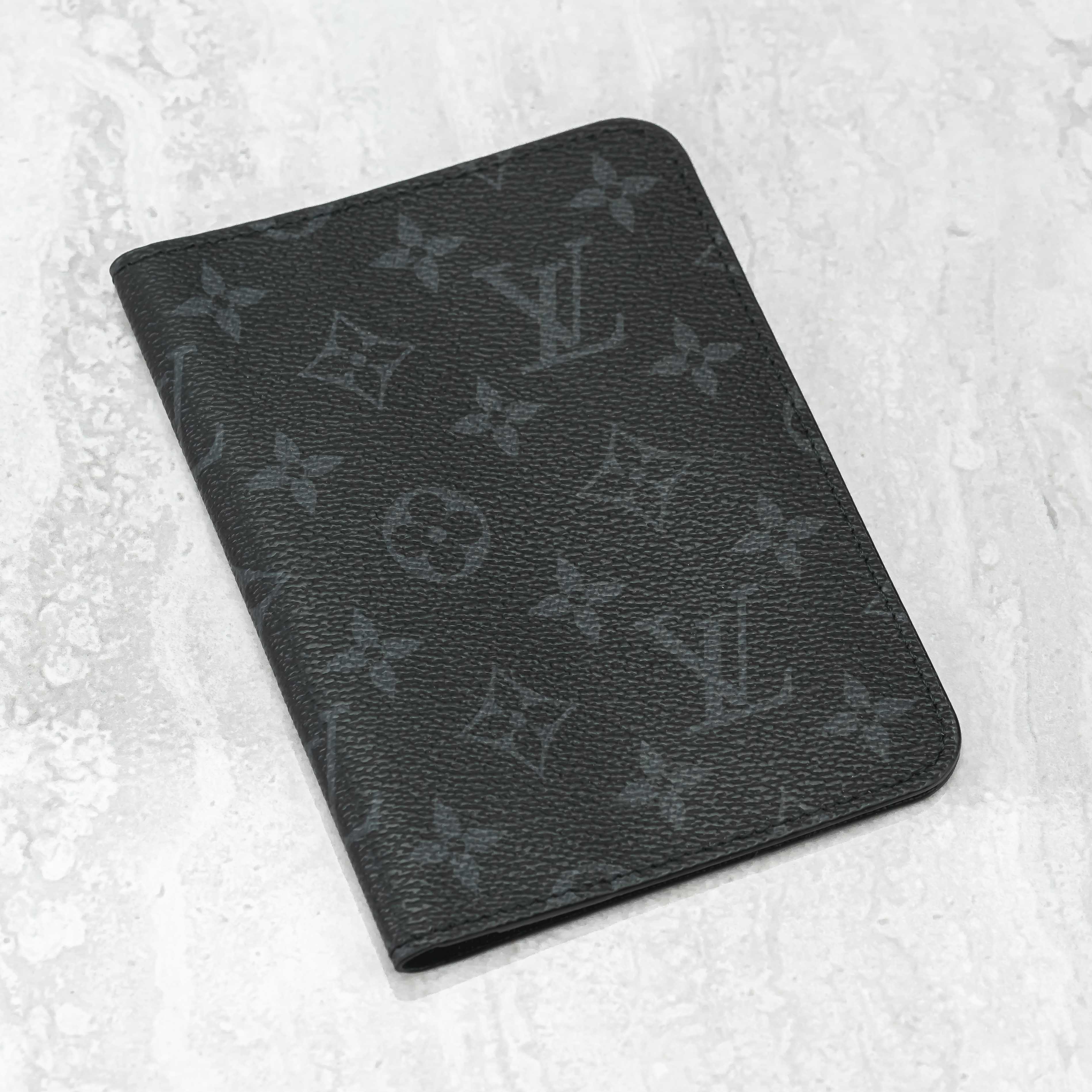 Louis Vuitton Monogram Eclipse iPad Cover M61870 Black Free