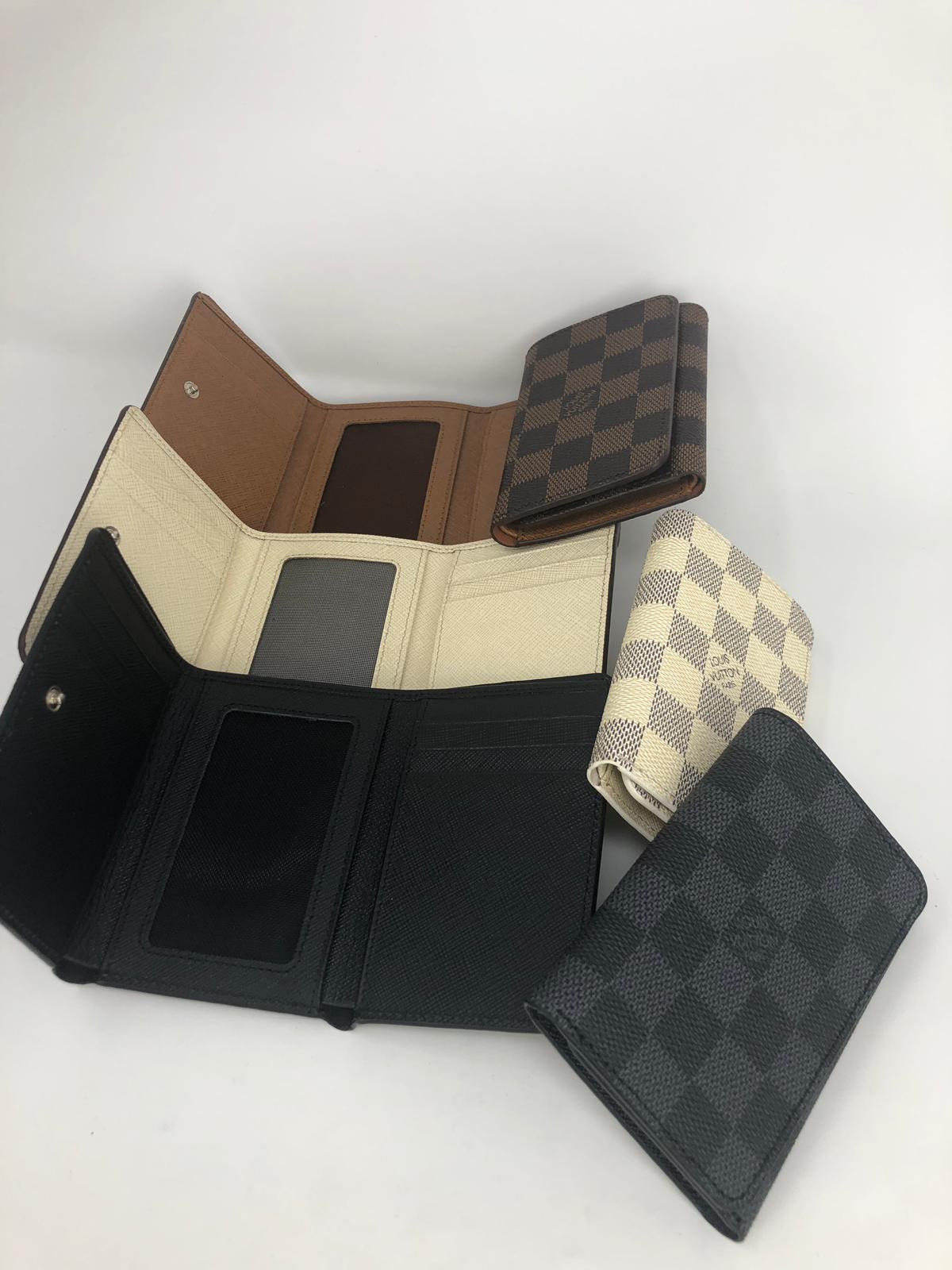 Brown Monogram Repurposed LV Trifold Wallet