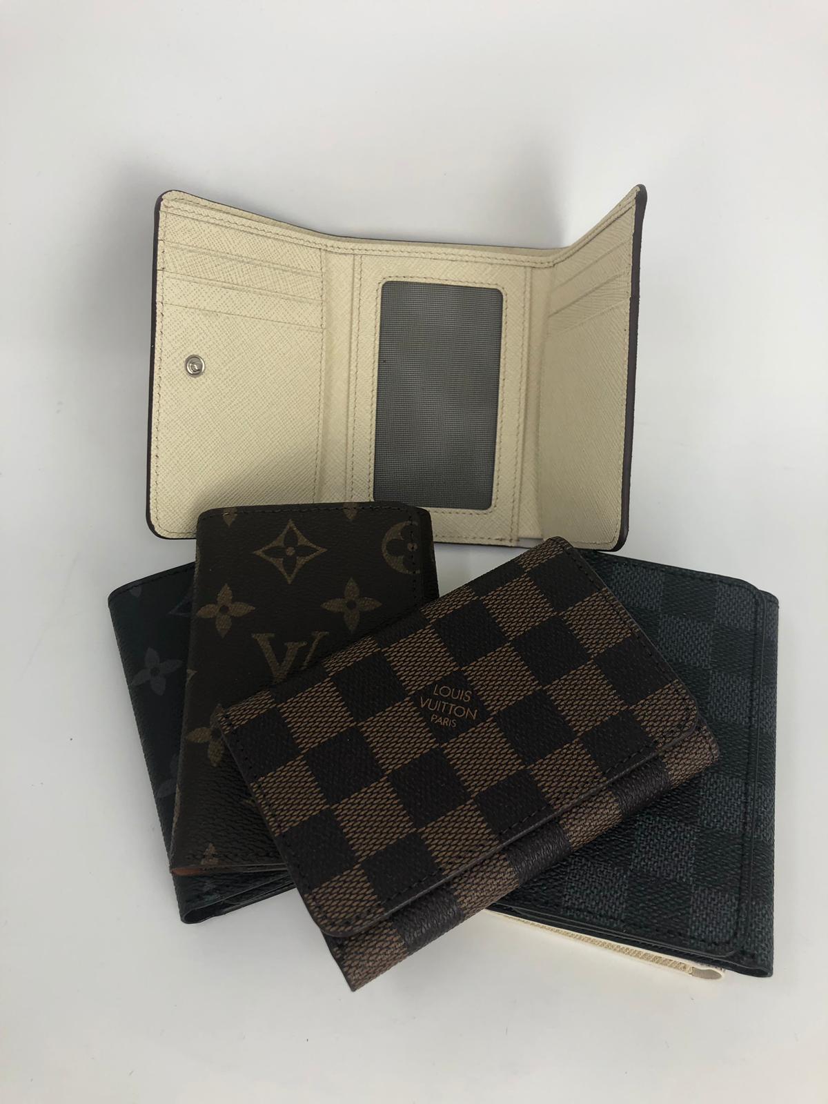 Damier Azur Repurposed LV Folded Wallet