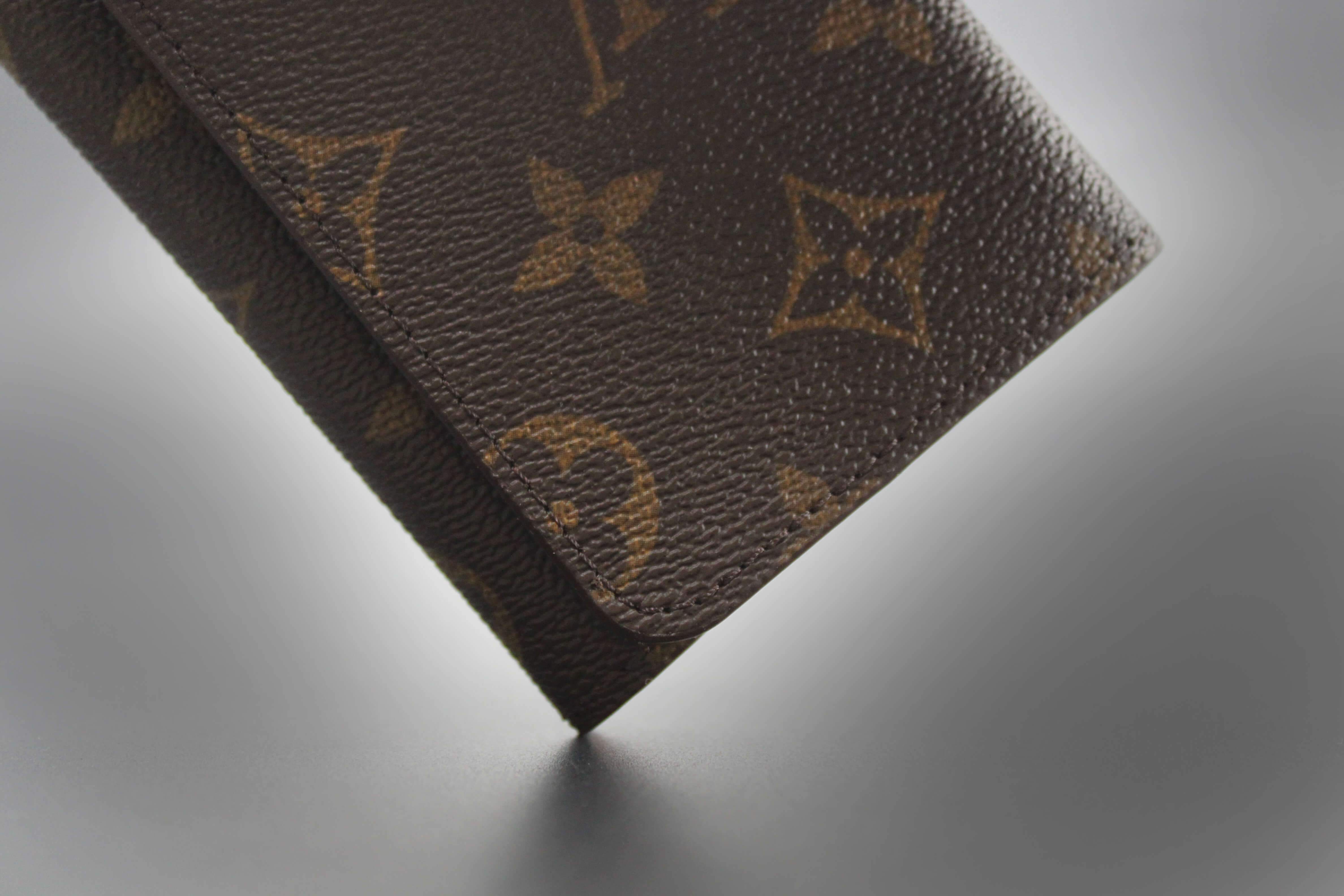 Brown Monogram Repurposed LV Fold Wallet