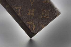 Brown Monogram Repurposed LV Trifold Wallet