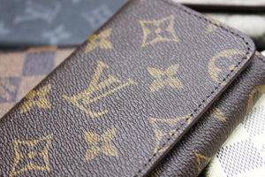 Brown Monogram Repurposed LV Trifold Wallet